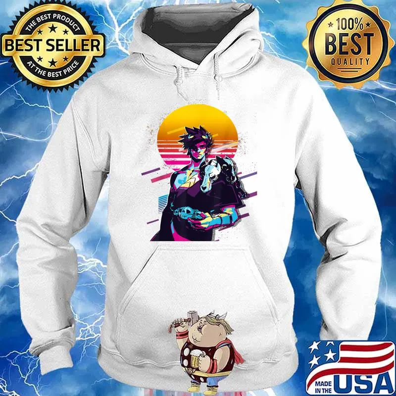 Zagreus Hadess vintage sunset T-Shirt Hoodie