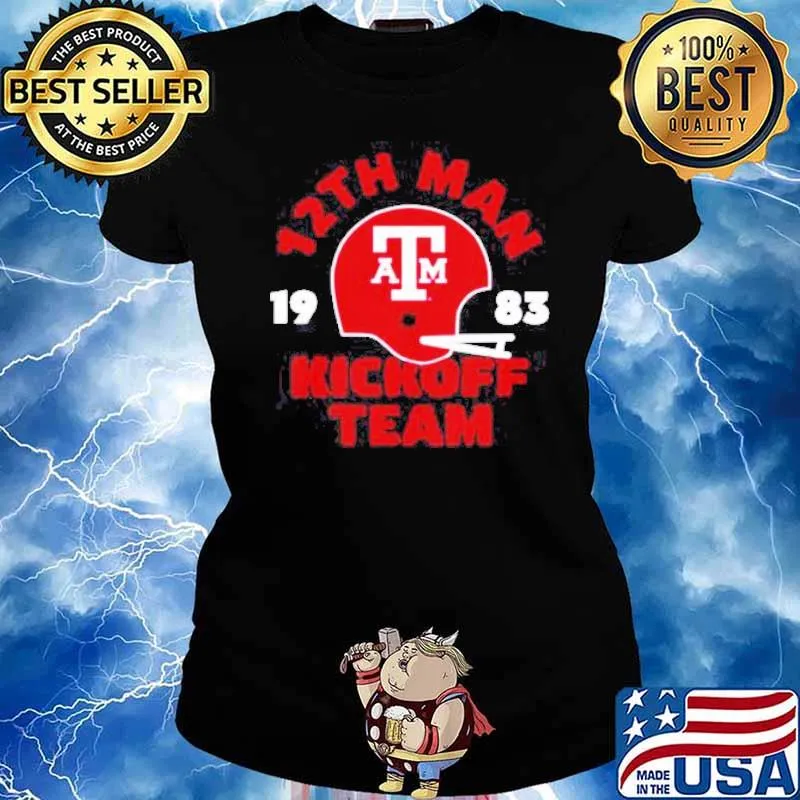 12Th Man Kickoff Team 1983 s Ladies tee