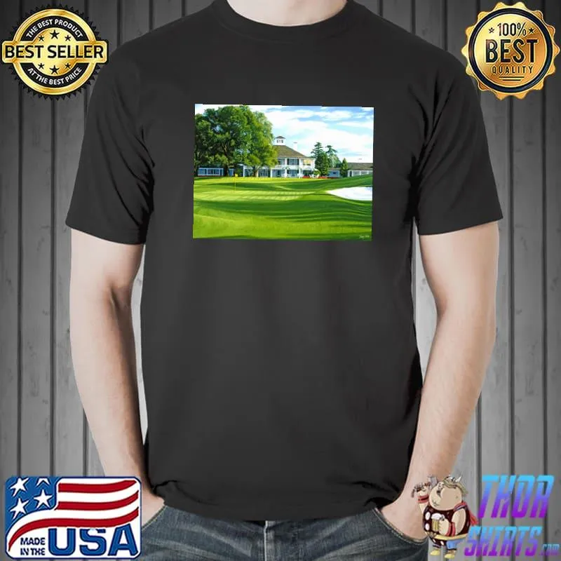 18th Hole at Augusta National Classic T-Shirt Unisex