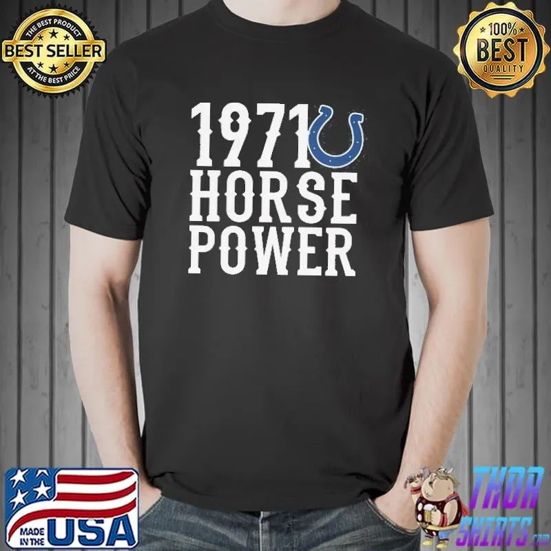 1971 Horse Power Colts Shirt Unisex