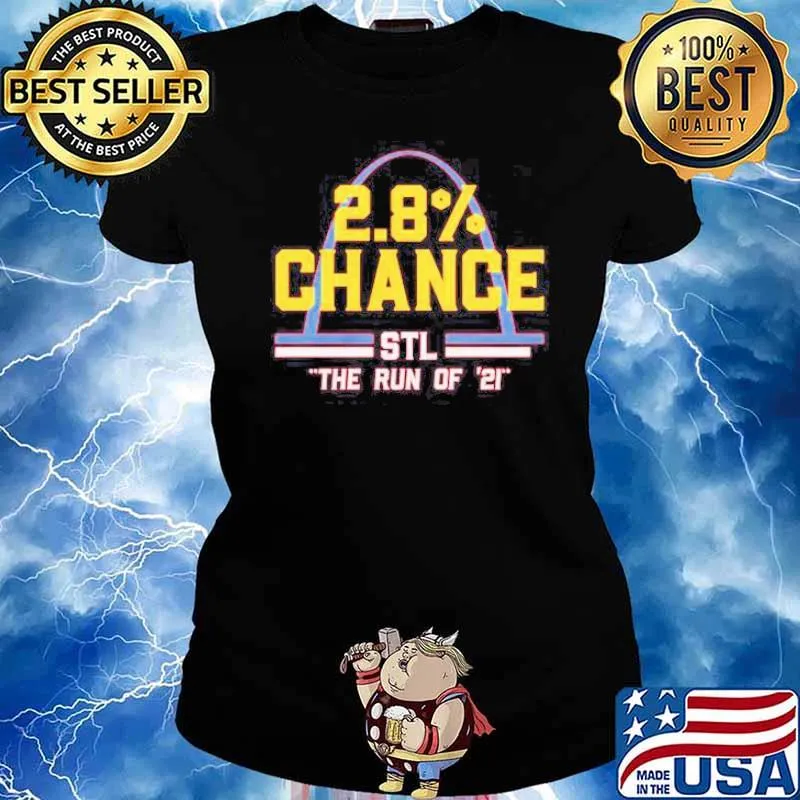2.8 percent Chance St. Louis Baseball s Ladies tee