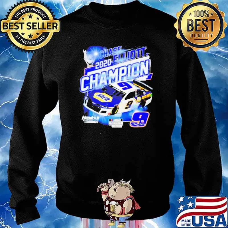 2020 Chase elliott Nascar Cup Series Champion signature s Sweater