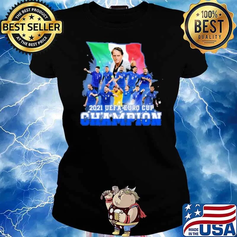 2021 UEFA Euro Cup Euro Champion 2021 Italy s Ladies tee