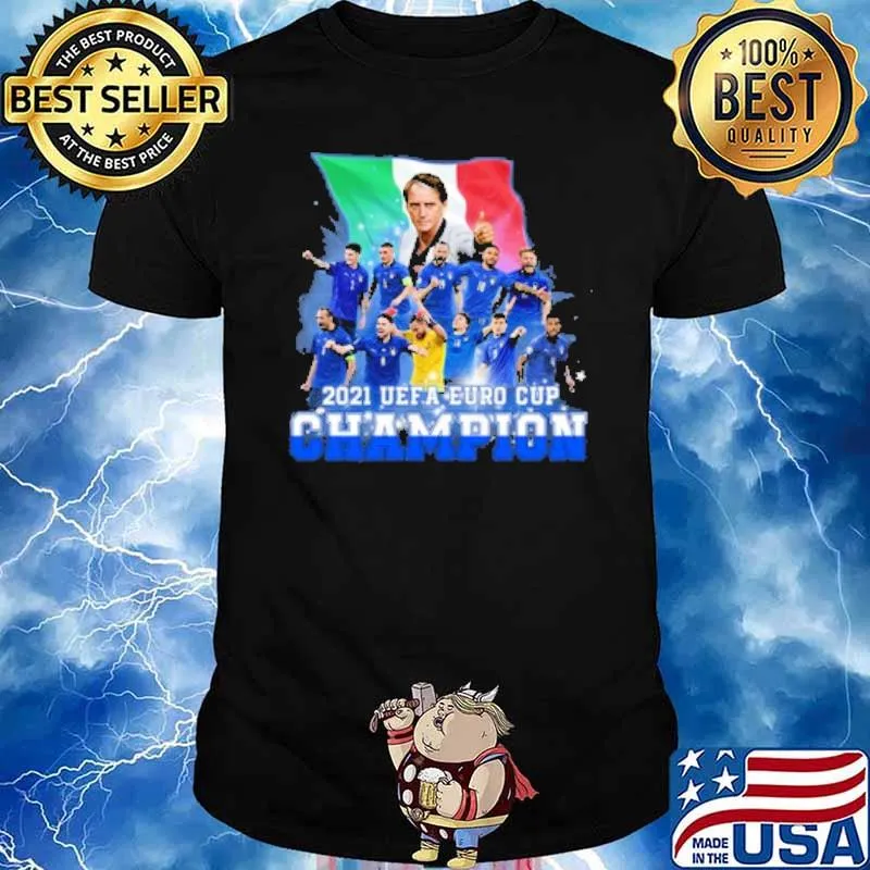 2021 UEFA Euro Cup Euro Champion 2021 Italy shirt