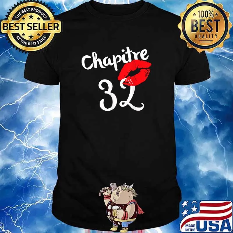 32th Birthday Chapter Born in 1989 Red Lips T-Shirt