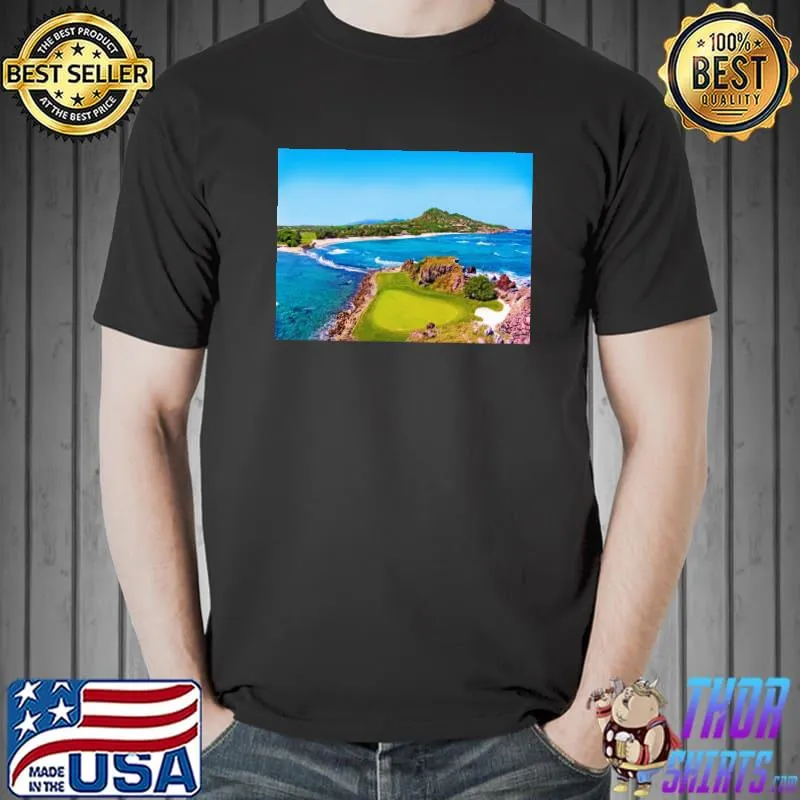 3rd Hole at Punta Mita Resort Mexico Classic T-Shirt Unisex