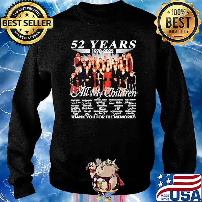 52 years 1970-2022 All My Children thank you for the memories s Sweater