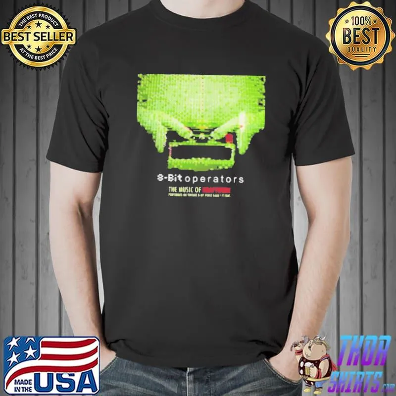 8 Bit Operators The Music Of Kraftwerk Shirt Unisex