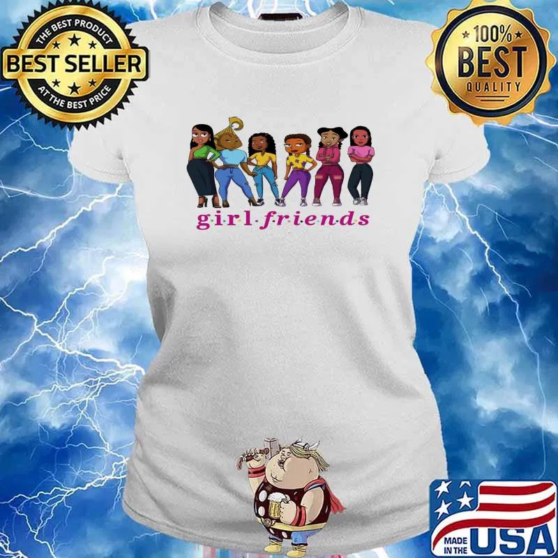 ALL GROWN UP FEMALE CARTOON CHARACTER s Ladies tee