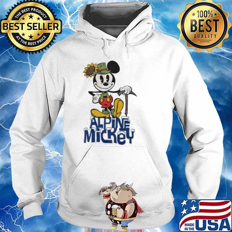 Alpine Mickey Shirt Hoodie