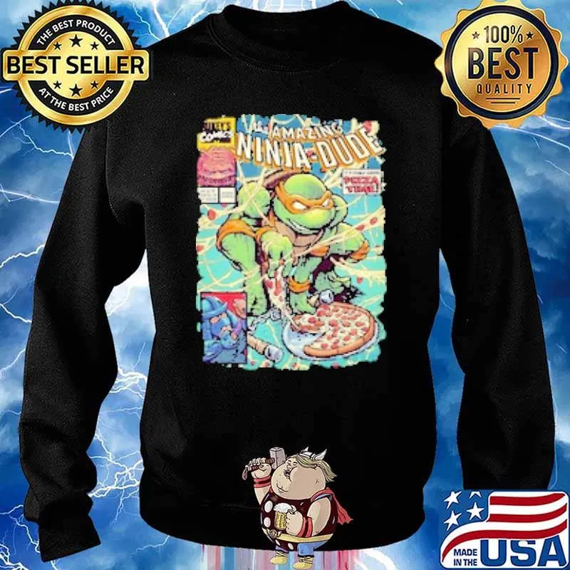 Amazing Nija Dude Turtle Shirt Sweater