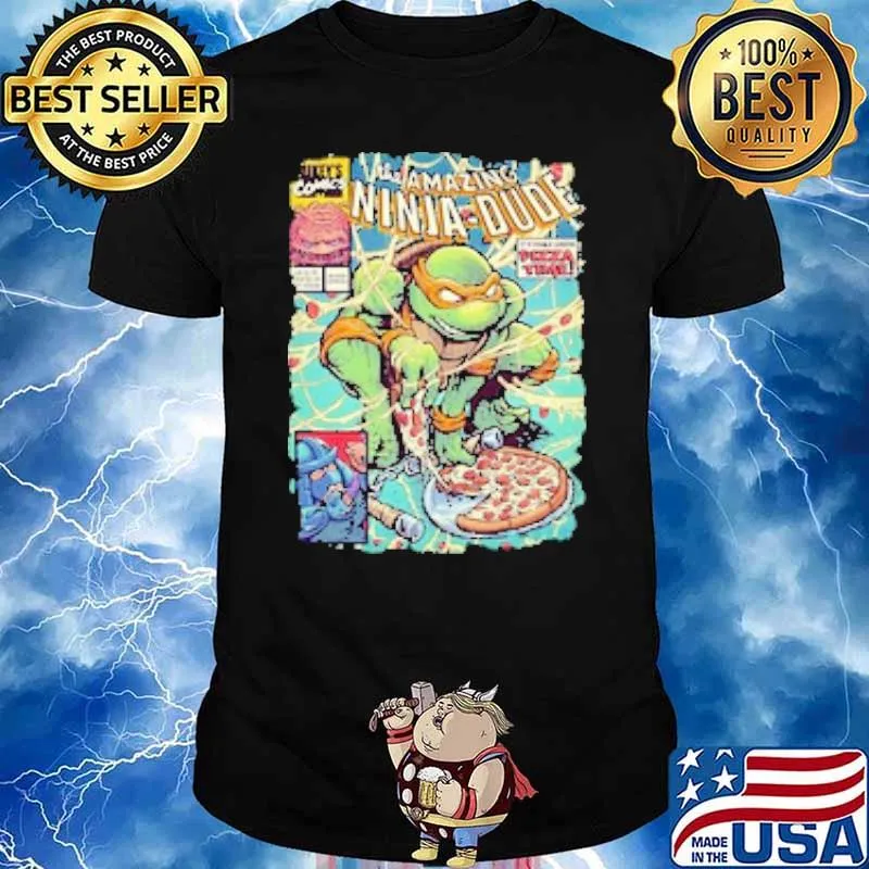 Amazing Nija Dude Turtle Shirt