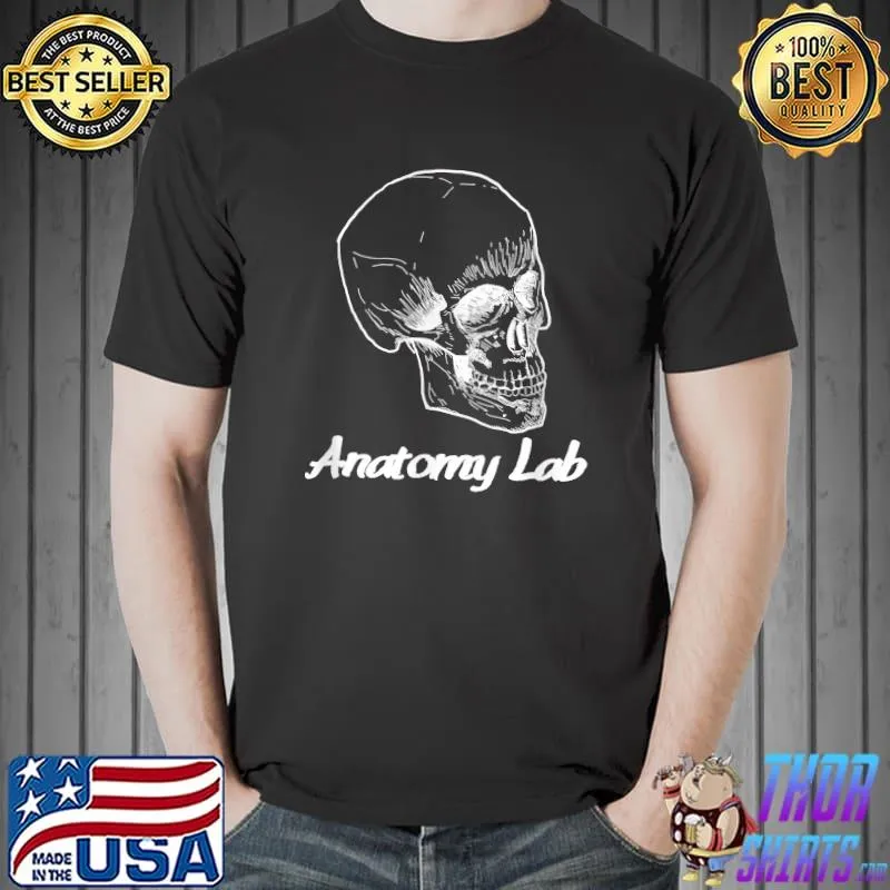 Anatomy Lab Skull Ecorche Science Anatomical Biology Medical T-Shirt Unisex