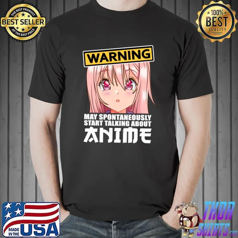Anime Merch Clothes Teen Girls Gift Women Japanese Stuff T-shirt