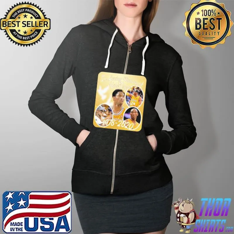 Anthony Davis In Loving Memories Of Kobe Bryant Shirt Full Zip Hooded