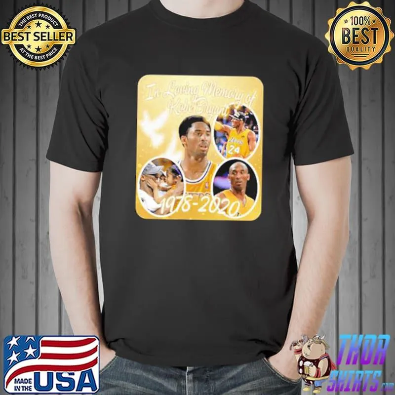 Anthony Davis In Loving Memories Of Kobe Bryant Shirt Unisex