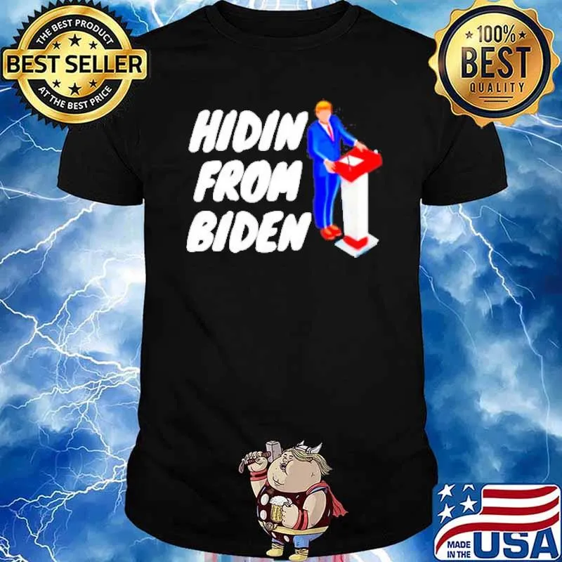 Anti Biden social club and hidin from Biden shirt