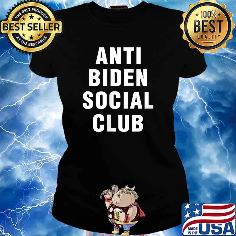 Anti Biden Social Club T-Shirt Ladies tee