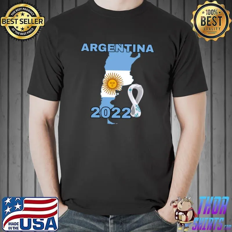 Argentina Soccer Team World Cup 2022 Classic T-Shirt Unisex