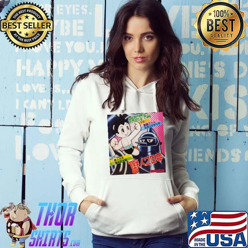 Astro Boy and Gigantor T-Shirt Hoodie