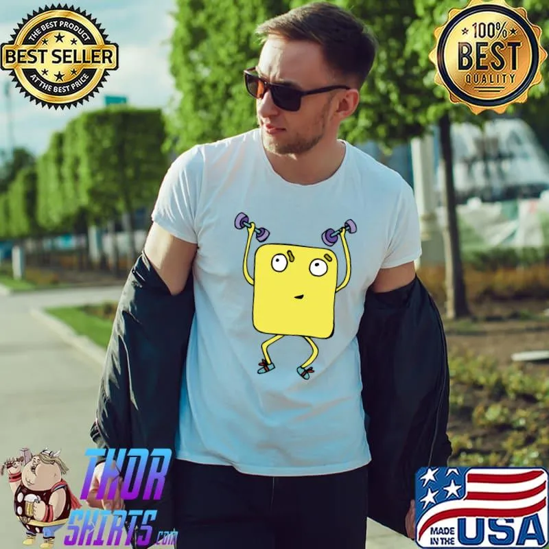 Athlete with dumbbells. Essential T-Shirt Unisex