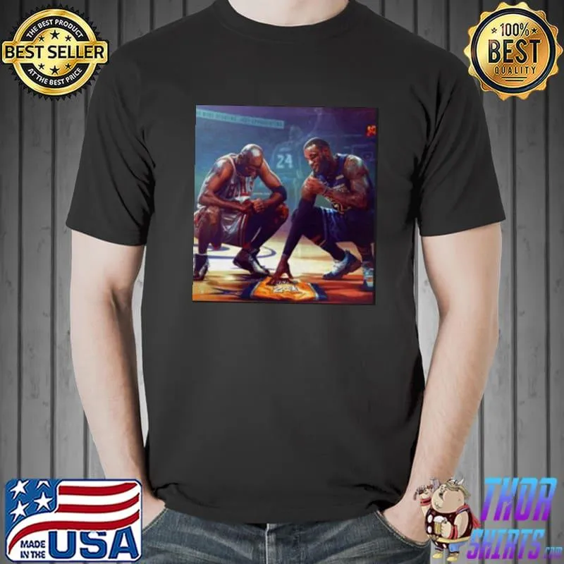 Awesome Michael Jordan Lebron James Kobe Bryant Shirt Unisex