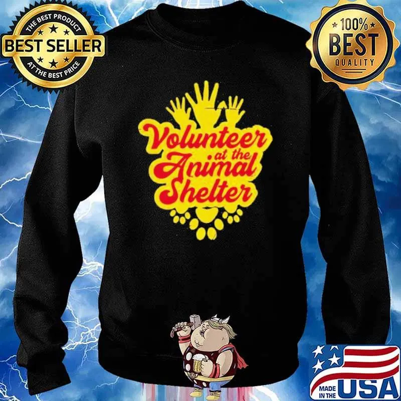 Awesome Volunteer At The Animal Shelter Shirt Sweater