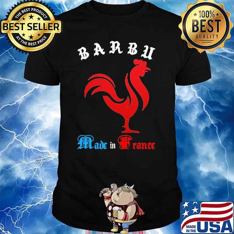 Barbu made in france chicken shirt