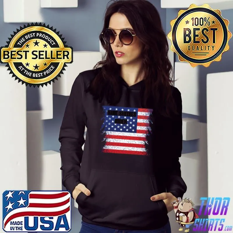 bare shelves Biden American flag Essential T-Shirt
