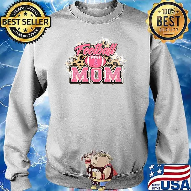 Baseball Mom Breast Cancer Awareness In October We Wear Pink Pullover Hoodie Sweater