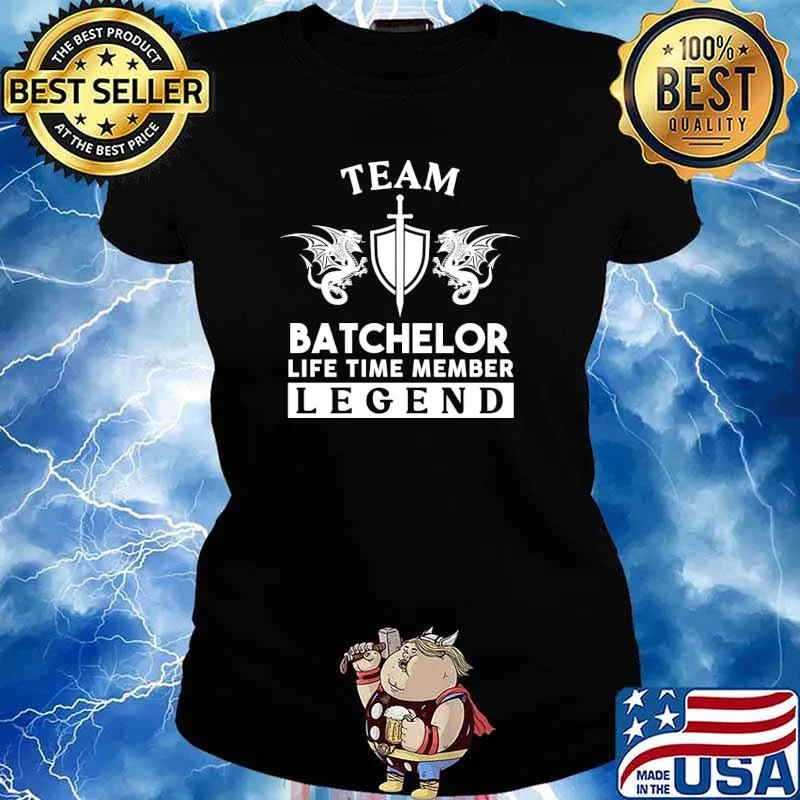 Batchelor Life Time Member Legend T-Shirt Ladies tee