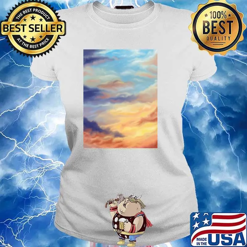 Beautiful Sky 1 Classic T-Shirt Ladies tee