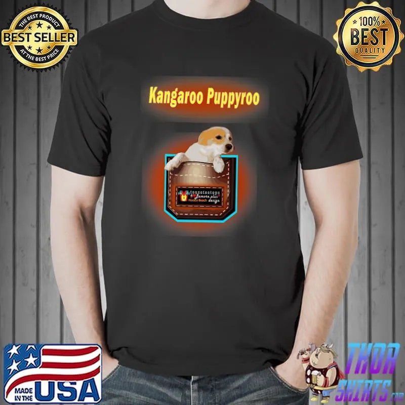 Bemore.Plus Designs, Kangaroo Puppyroo, teaseteetops, Premium T-Shirt