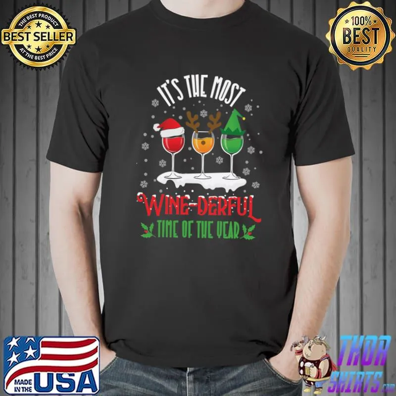 Best it's The Most Wonderful Time Of The Year, Christmas T-Shirt Unisex