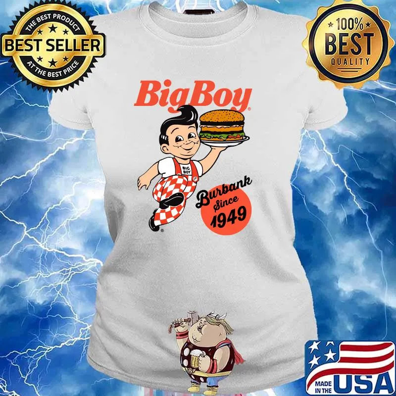 Big Boy Burger Burbank Since 1949 Essential T-Shirt Ladies tee