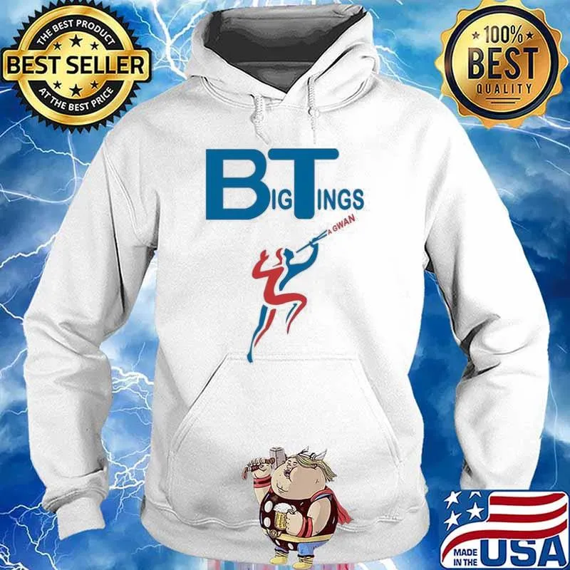 Bigtings A Gwan British Telecom Old Bt Logo Shirt Hoodie