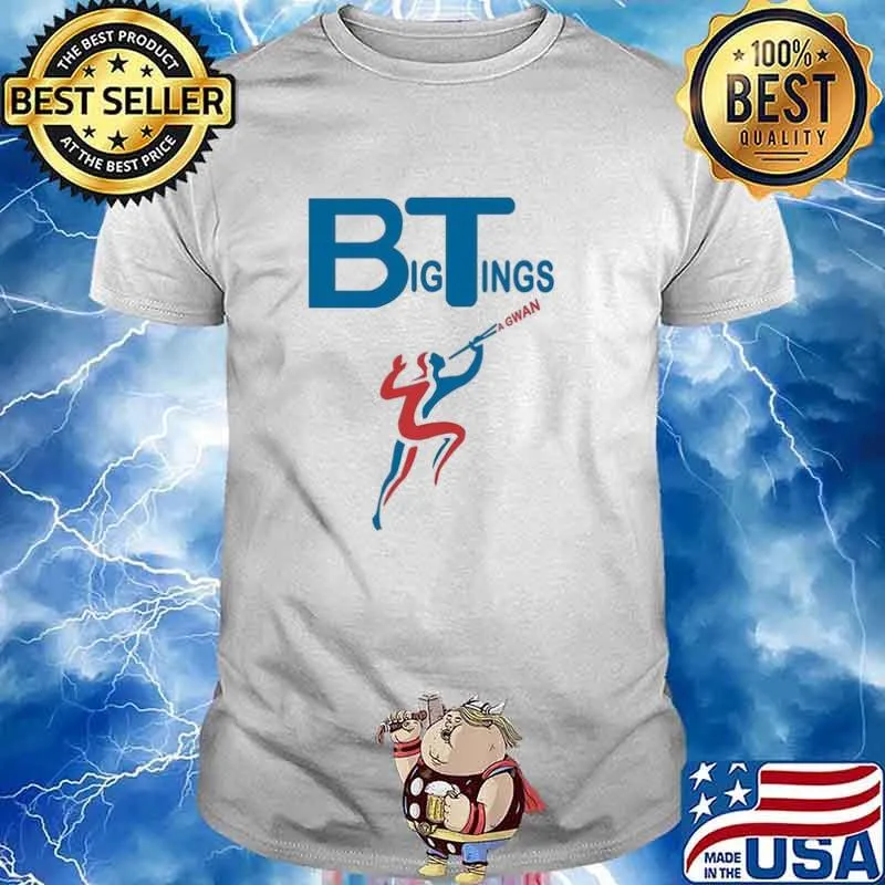 Bigtings A Gwan British Telecom Old Bt Logo Shirt