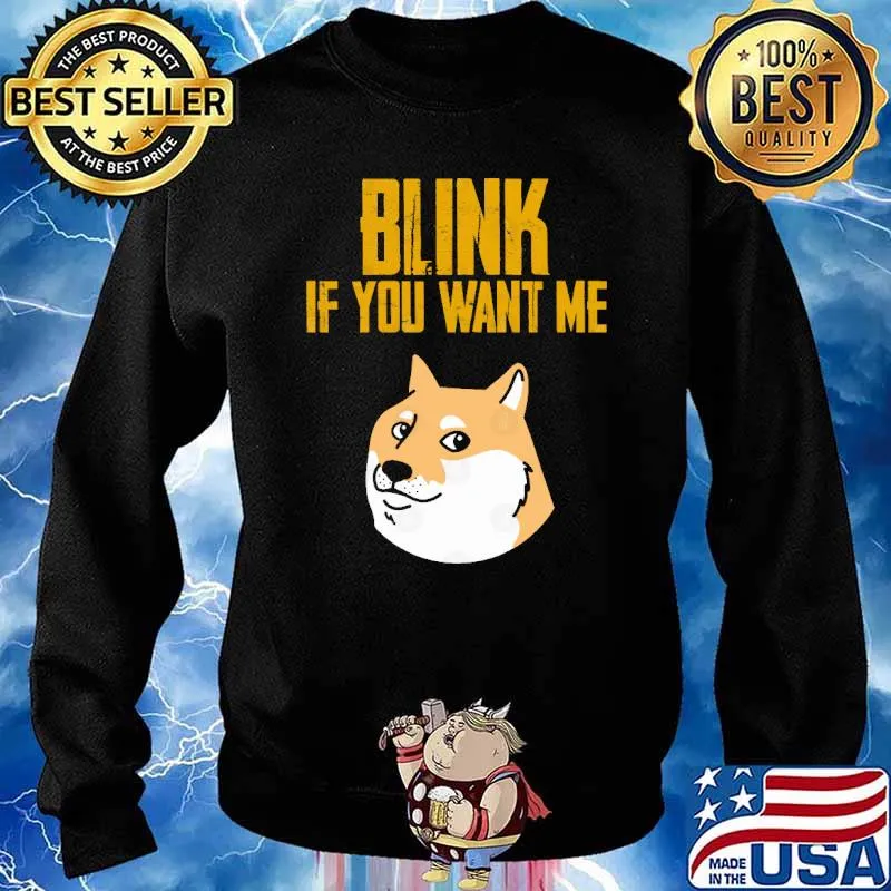 Blink If You Want Me Doggy s Sweater
