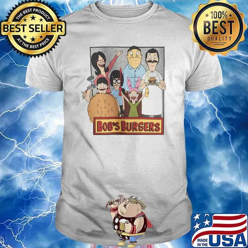 Bobs burgers cartoon shirt