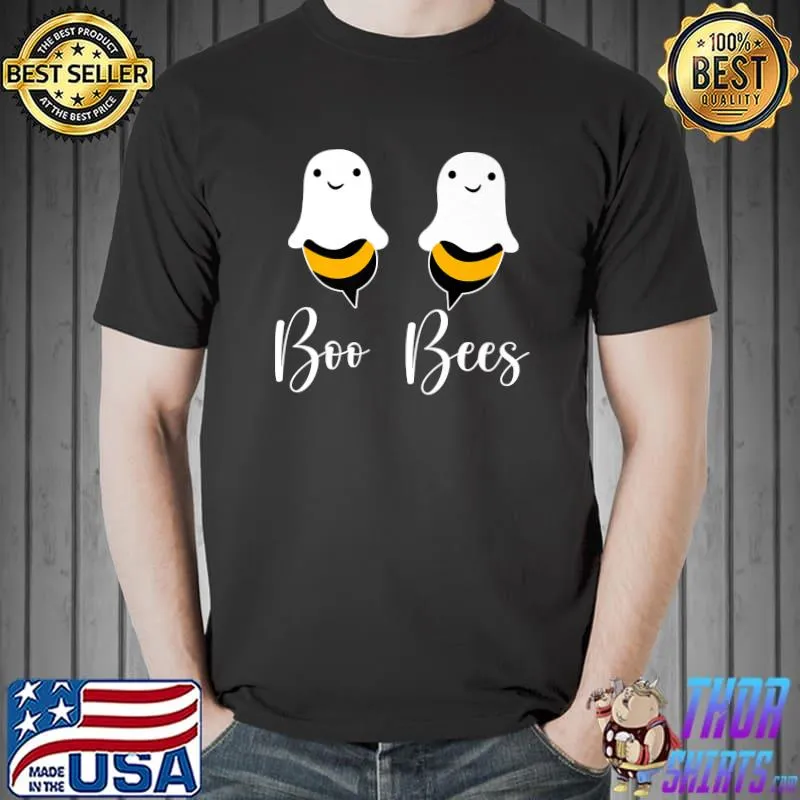 Boo Bees Couples Halloween Costume Funny Boobee Premium T-Shirt