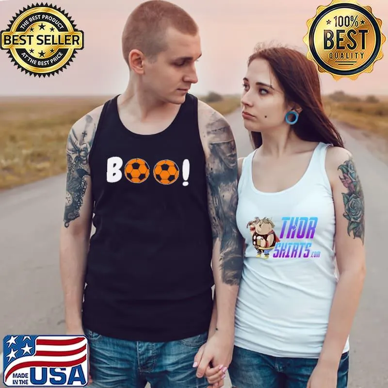 Boo Soccer Ball Shirt Tank Top