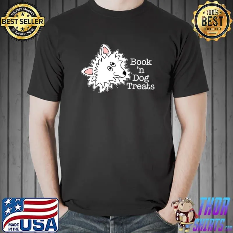 Book 'n Dog Treats Classic T-Shirt Unisex