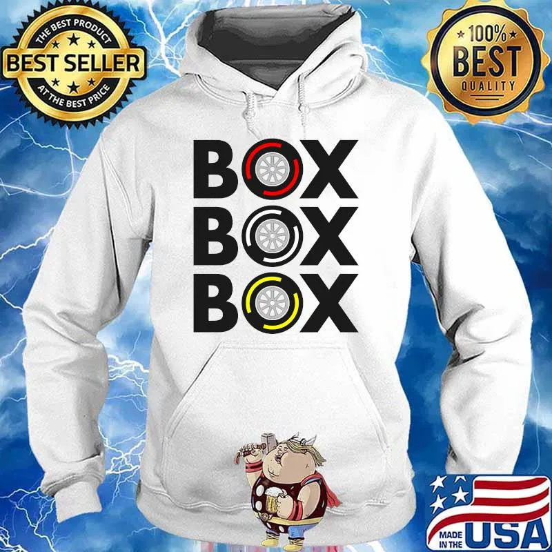 Box Box Box F1 Tyre Compound Design Classic T-Shirt Hoodie