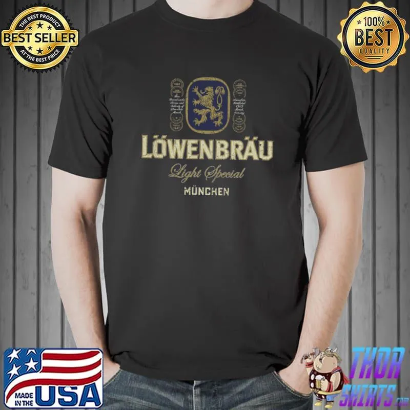 Breweriana Lion's Brew Light Special 1977 T-Shirt Unisex
