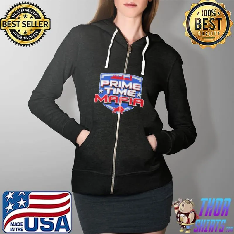 Buffalo Comeback Prime Time Mafia Shirt Full Zip Hooded