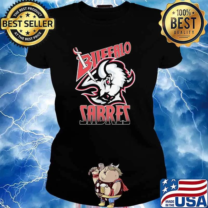 Buffalo Sabers Ice Hockey Team Shirt Ladies tee