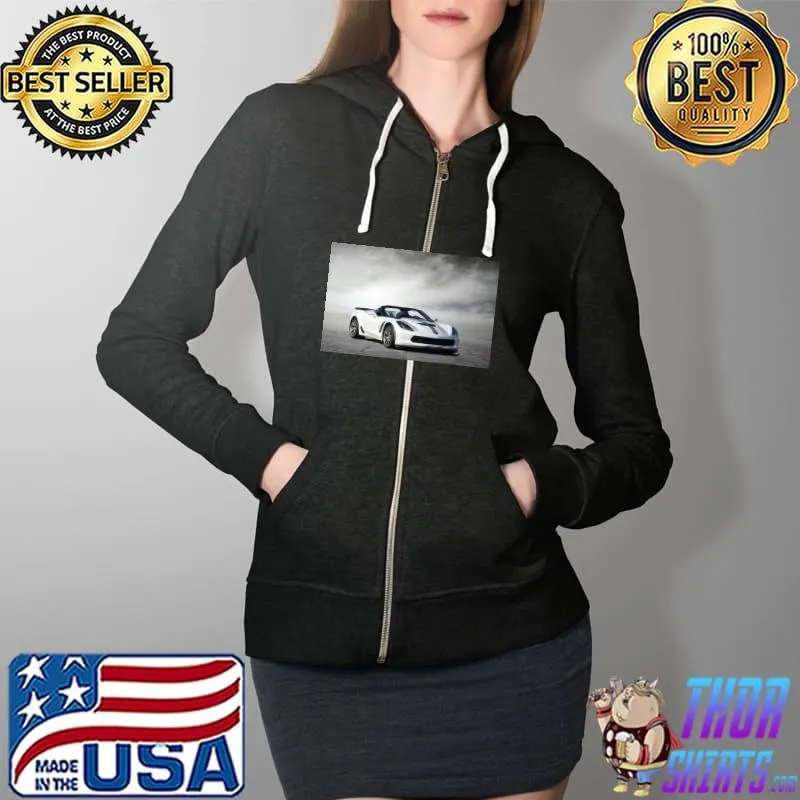 C7 Z06 peter Chilelli Shirt Full Zip Hooded