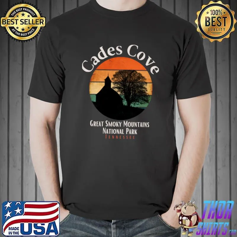 Cades Cove tennessee vintage Church T-Shirt Unisex