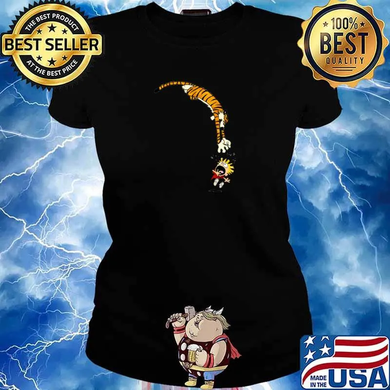 Calvin And Hobbes T-Shirt Ladies tee