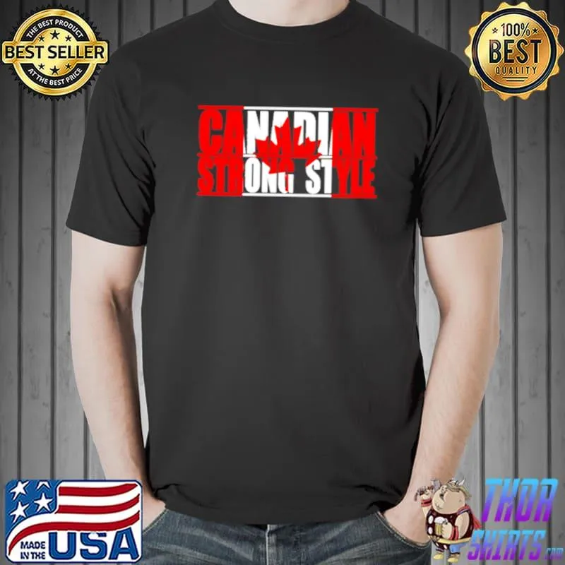 Canadian strong style flag s Unisex